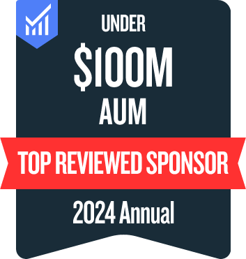 <$100M AUM badge